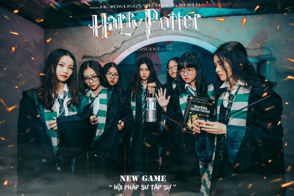 Ý tưởng chụp hình kỷ yếu - Bộ phim Harry Potter (Nguồn: Internet)