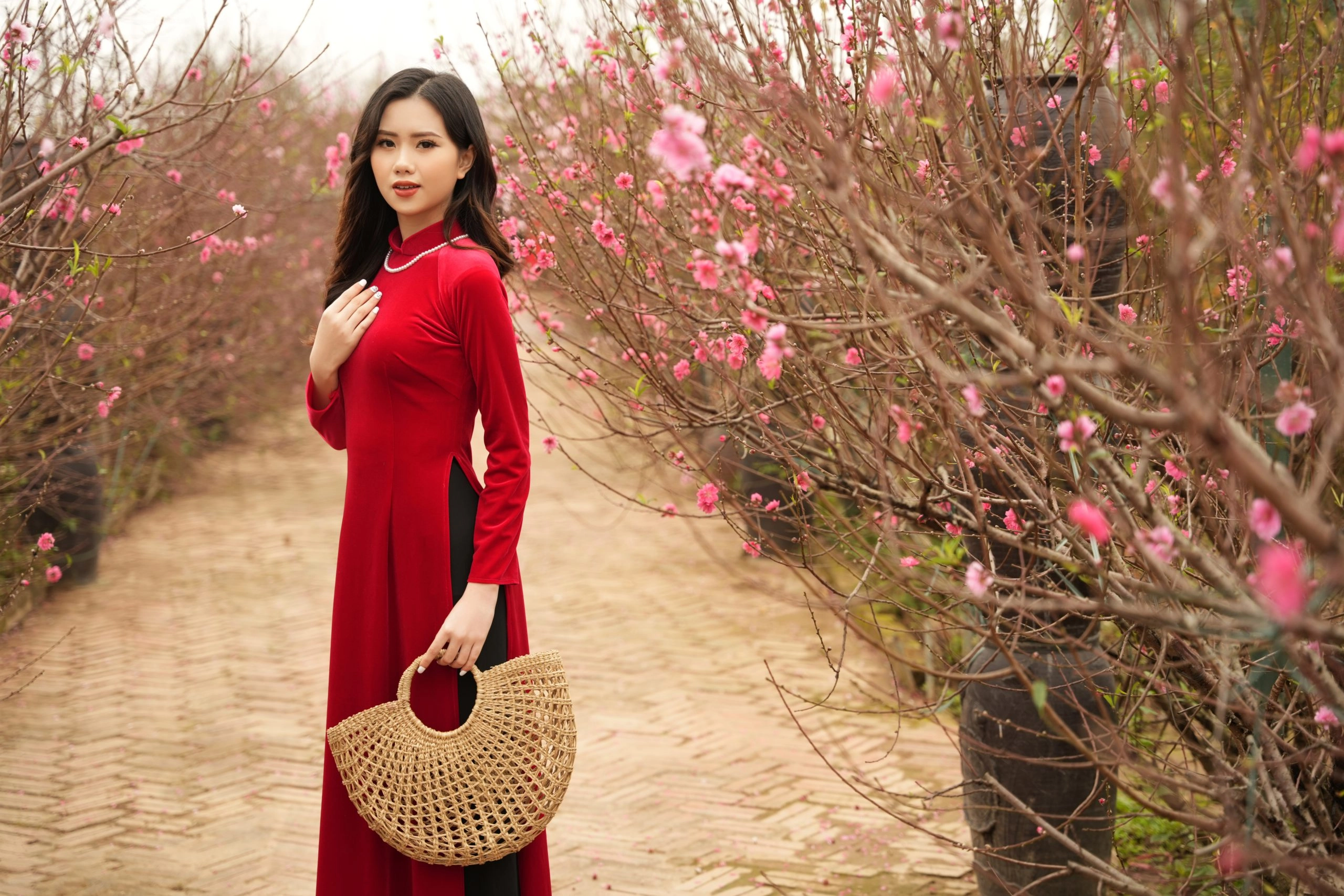 Bí quyết tạo dáng chụp ảnh Tết đẹp cho phái nữ