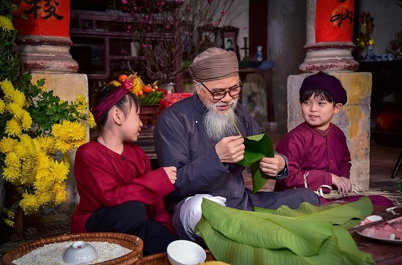 kinh nghiệm chụp ảnh Tết gia đình