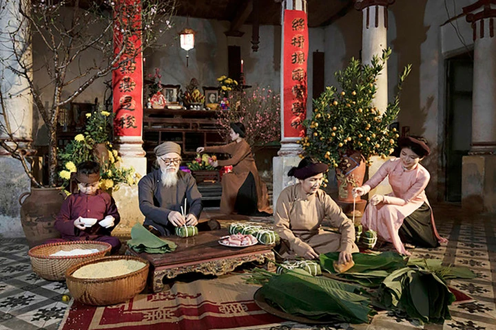chụp ảnh Tết