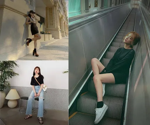 Tìm điểm tựa khi tạo dáng chụp ảnh