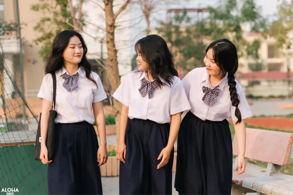 Các kiểu tóc chụp ảnh kỷ yếu đẹp hot trend 2024