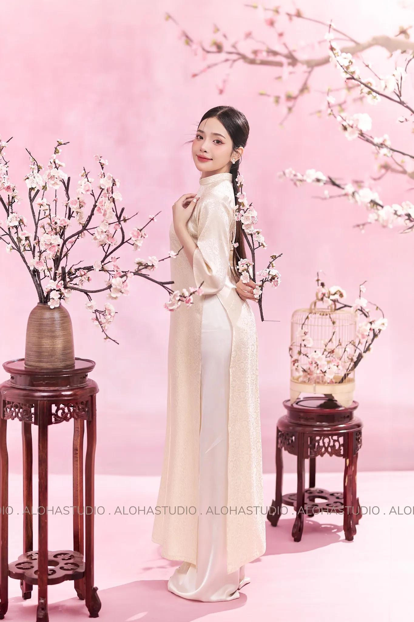 Những lưu ý khi chụp ảnh Tết với áo dài