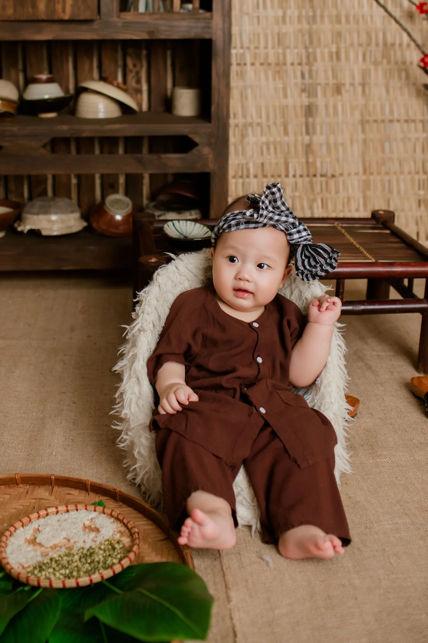 Chụp ảnh thiên nhiên cho bé