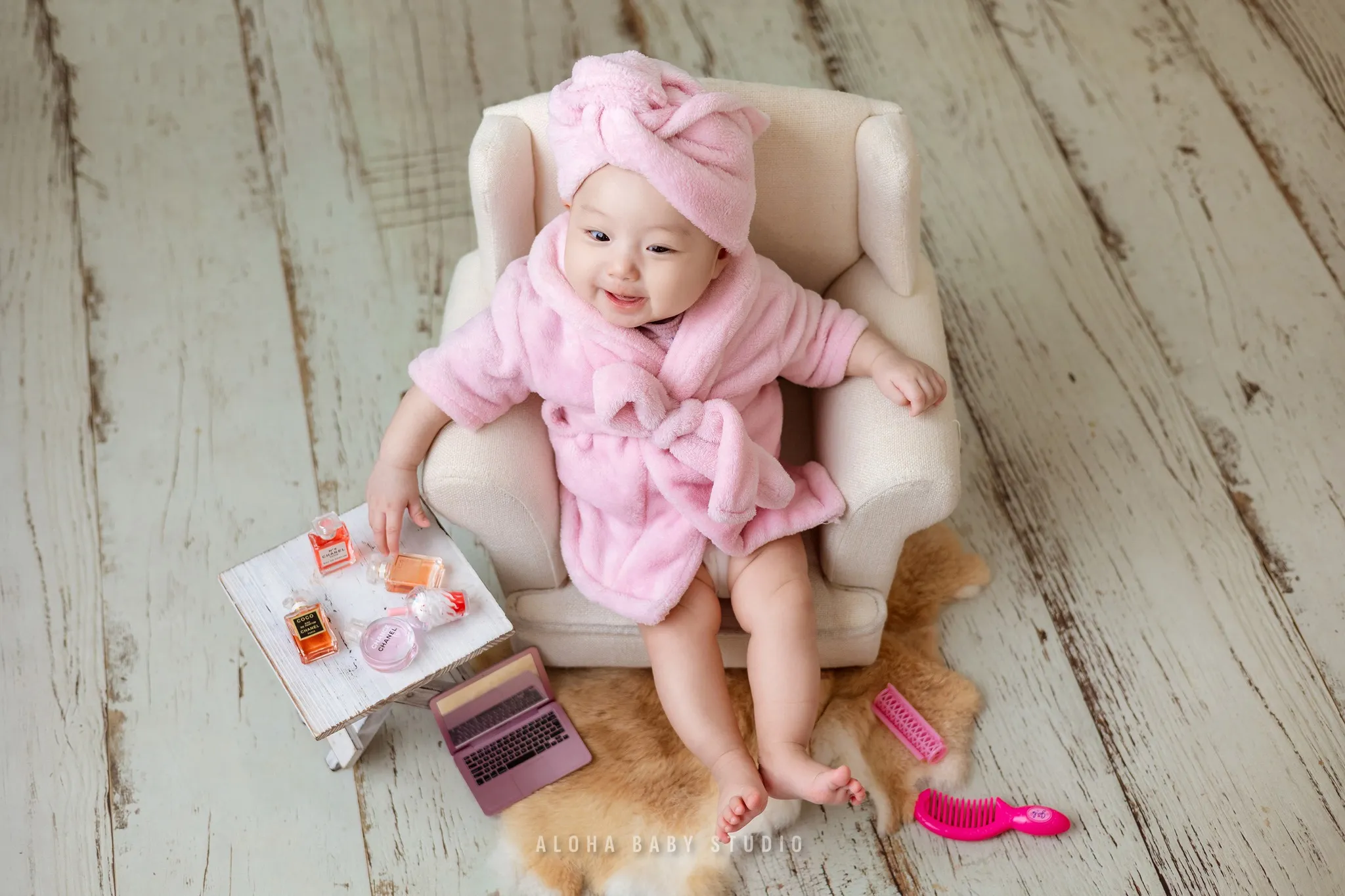 Aloha Baby Studio - Đơn vị chụp ảnh thôi nôi cho bé ấn tượng