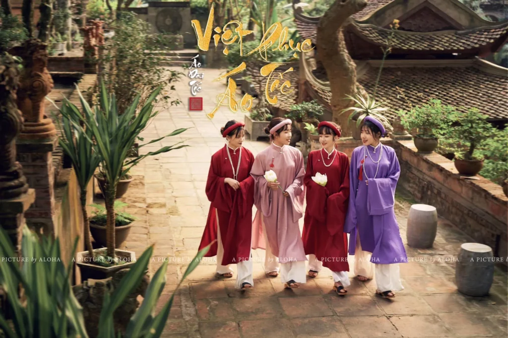Chụp cổ phục Cách tạo dáng cũng những trang phục truyền thống_3