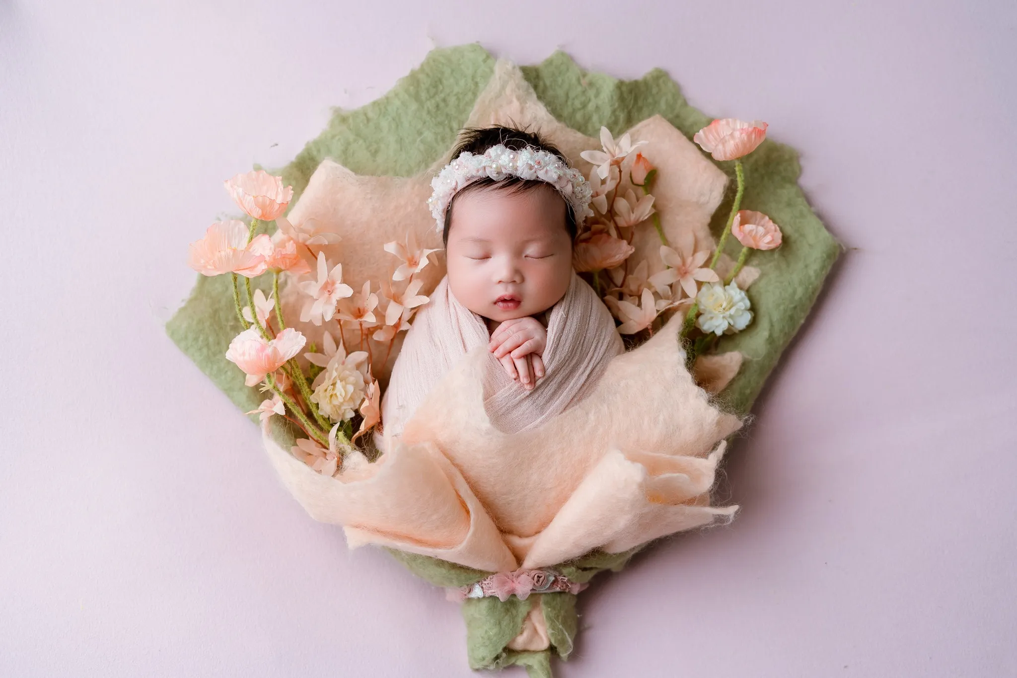 Chụp hình sơ sinh và những kinh nghiệm bố mẹ nên biết