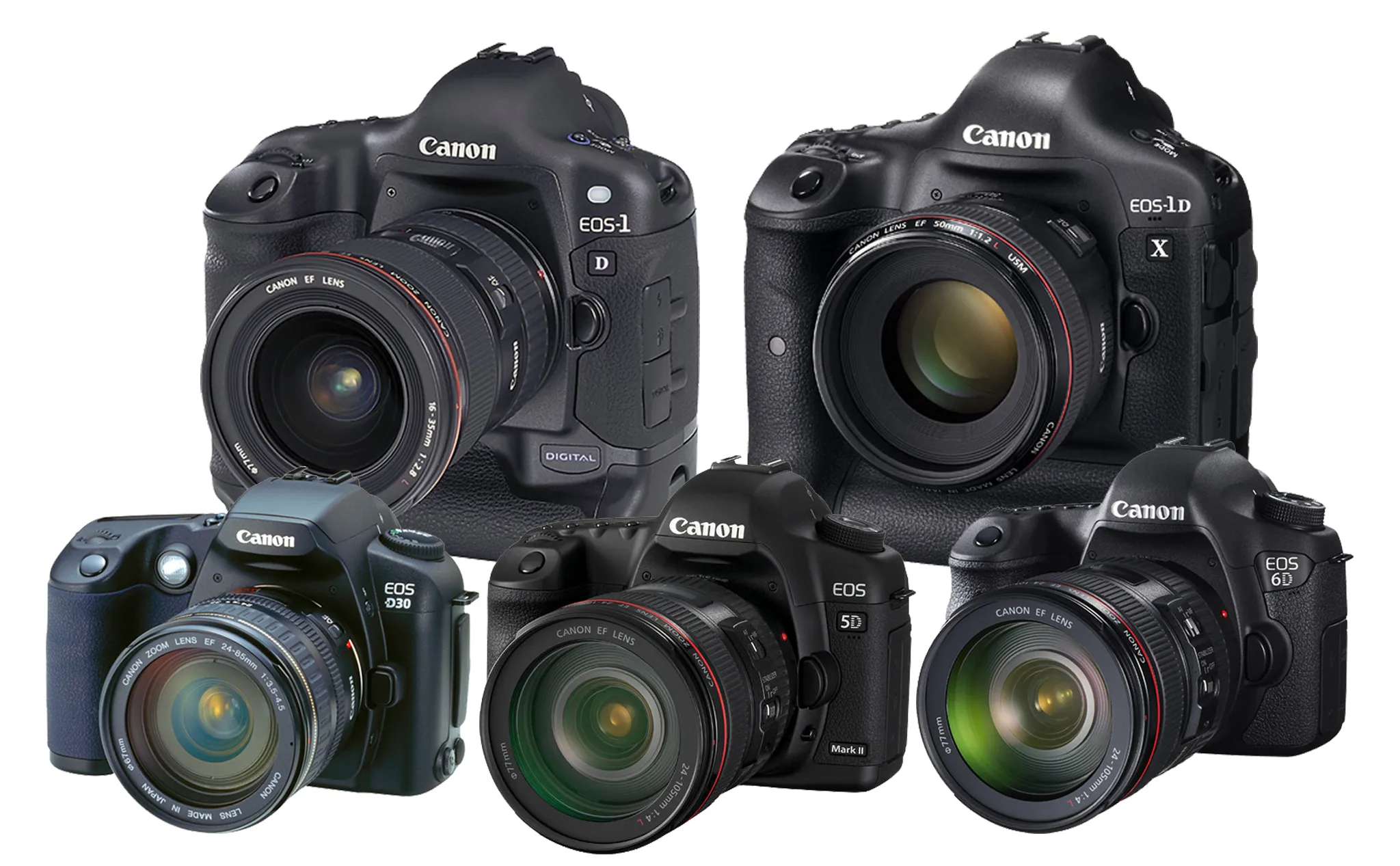 Cấu tạo của máy ảnh DSLR