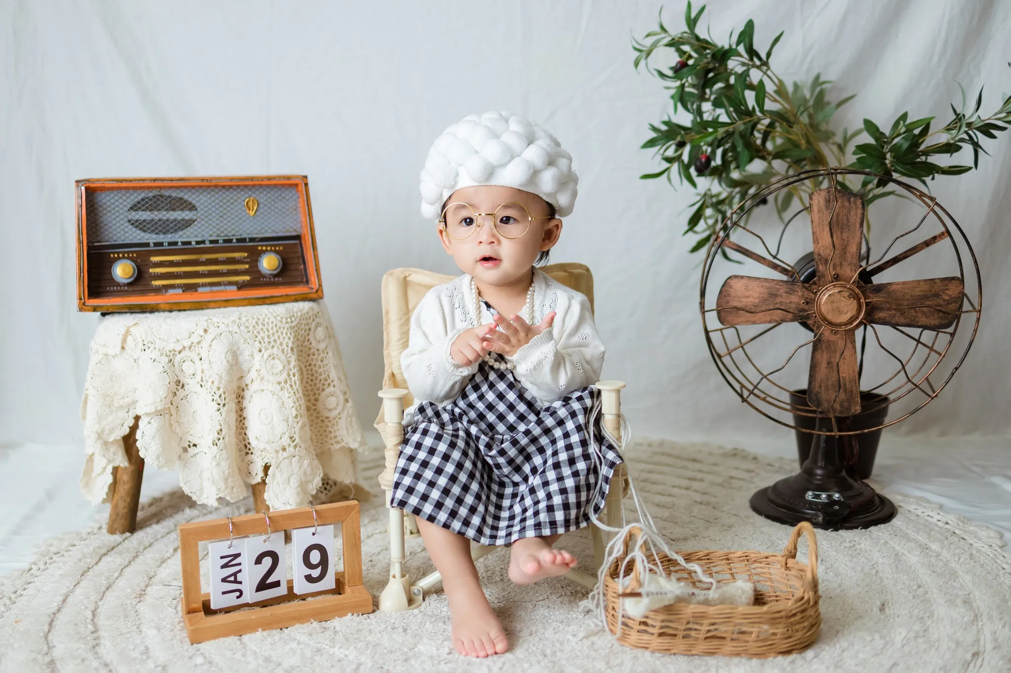 Một số ý tưởng chụp ảnh bé 1 tuổi tự nhiên nhất