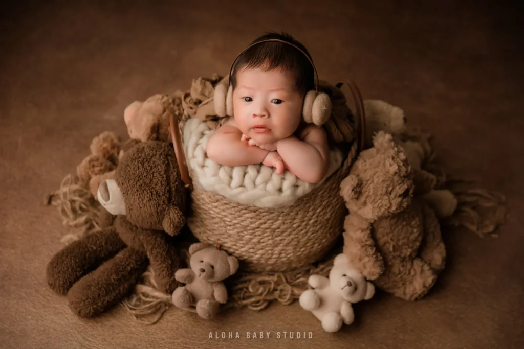 Những điều mẹ cần lưu ý khi chụp ảnh cho bé 1 tháng tuổi