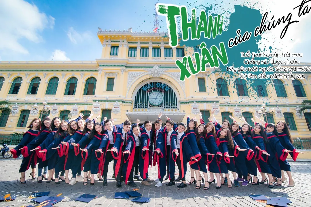 Bưu điện Thành Phố – Thông điệp chụp ảnh kỷ yếu tại Trung tâm Sài Gòn.