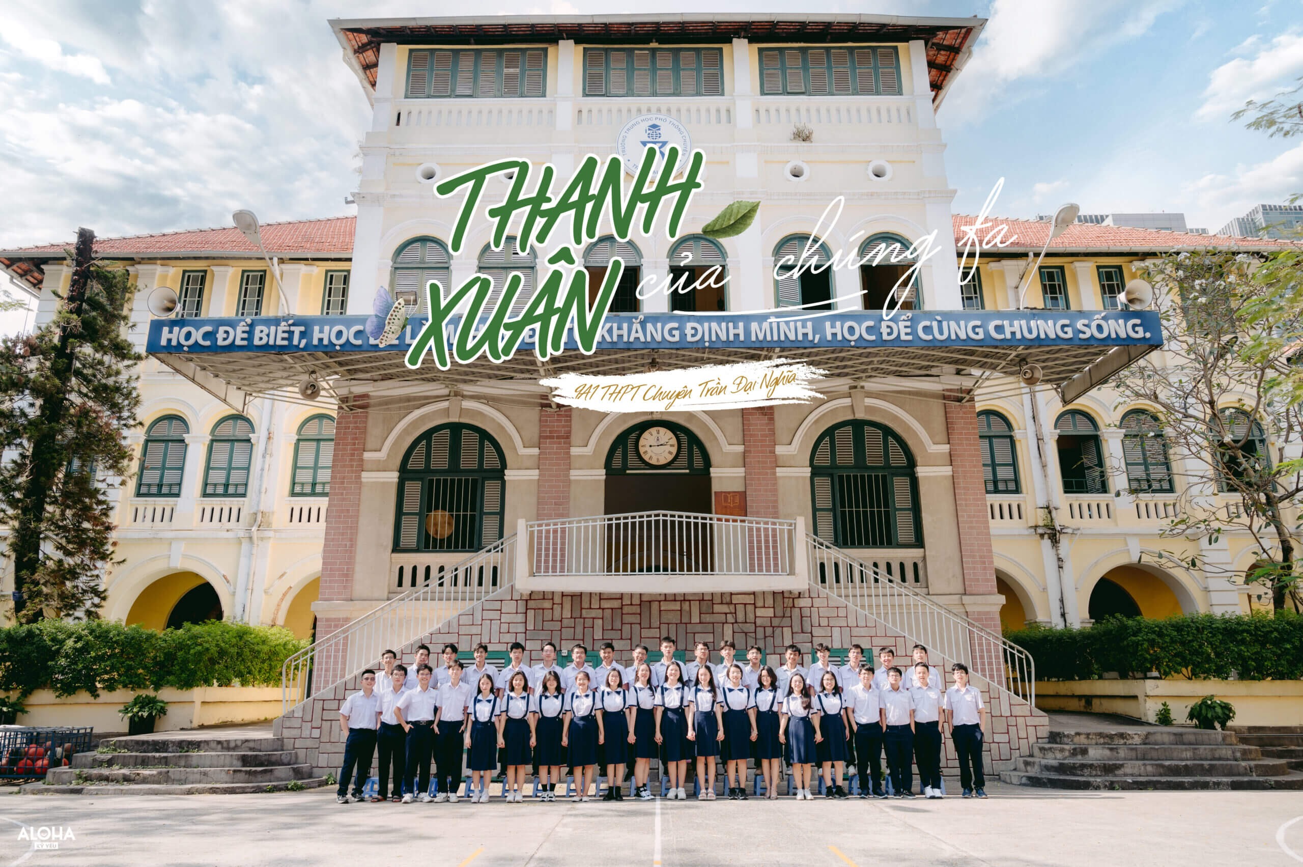Chụp hình kỷ yếu Concept Thanh xuân luôn được các bạn học sinh ưa chuộng