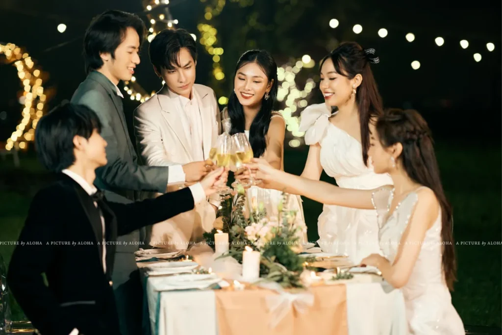 Concept chụp ảnh dạ hội phong cách Hàn Quốc (Nguồn: Aloha Media)