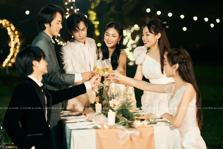 Concept chụp ảnh dạ hội phong cách Hàn Quốc (Nguồn: Aloha Media)
