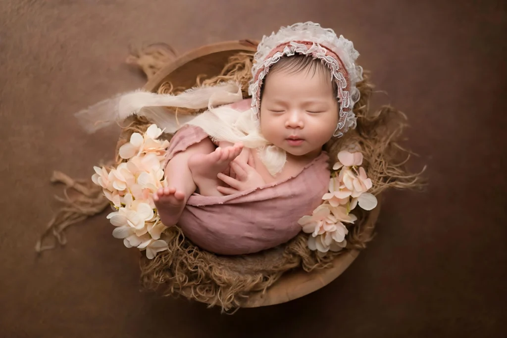 Trẻ sơ sinh có nên chụp ảnh không