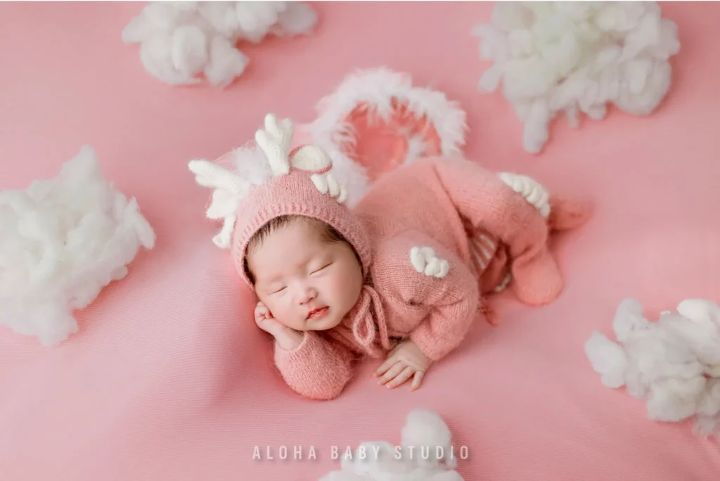 7 concept chụp ảnh newborn cho bé gái