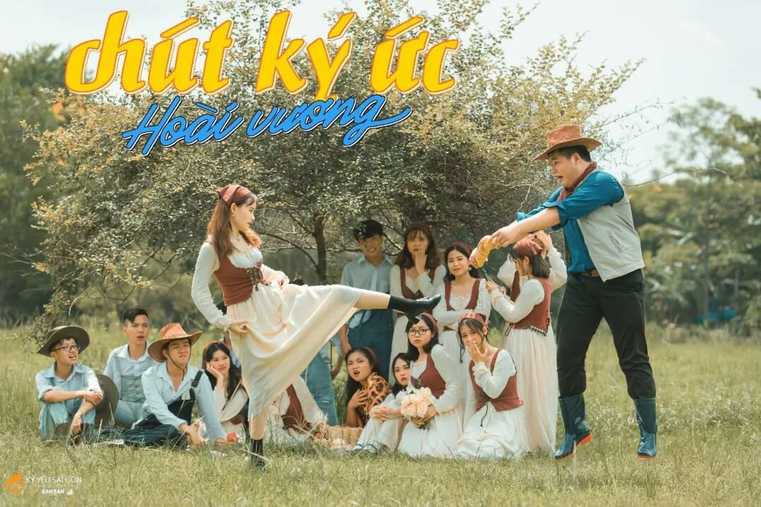 Concept kỷ yếu picnic mang đến sự linh hoạt trong việc tạo dáng và biểu cảm