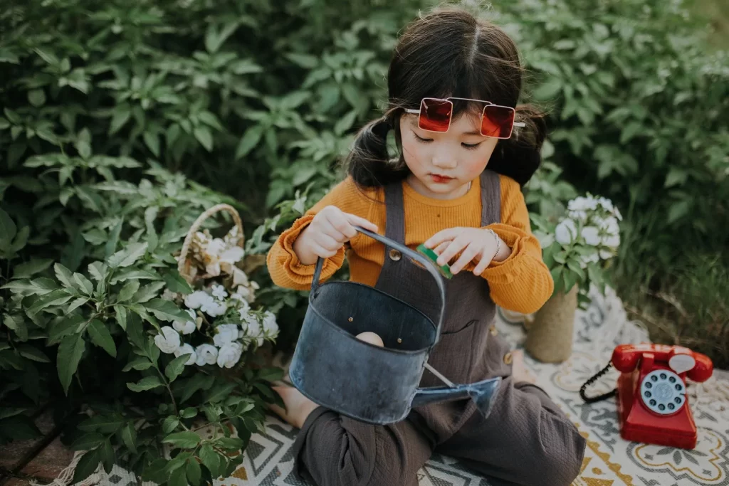 Cách chụp hình ngoại cảnh cho bé chất lượng