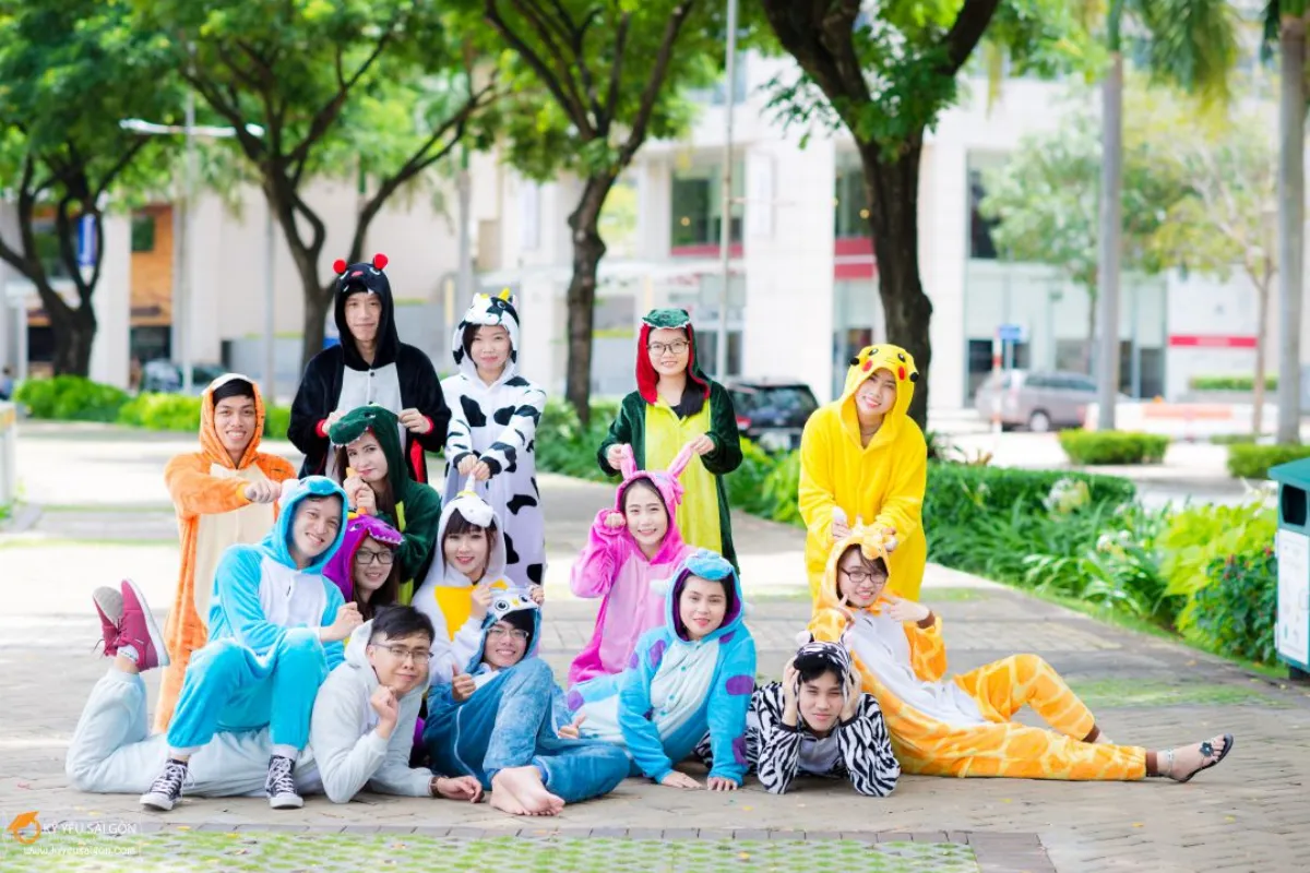 Mascot - Trang phục kỷ yếu siêu dễ thương (Nguồn: Internet)