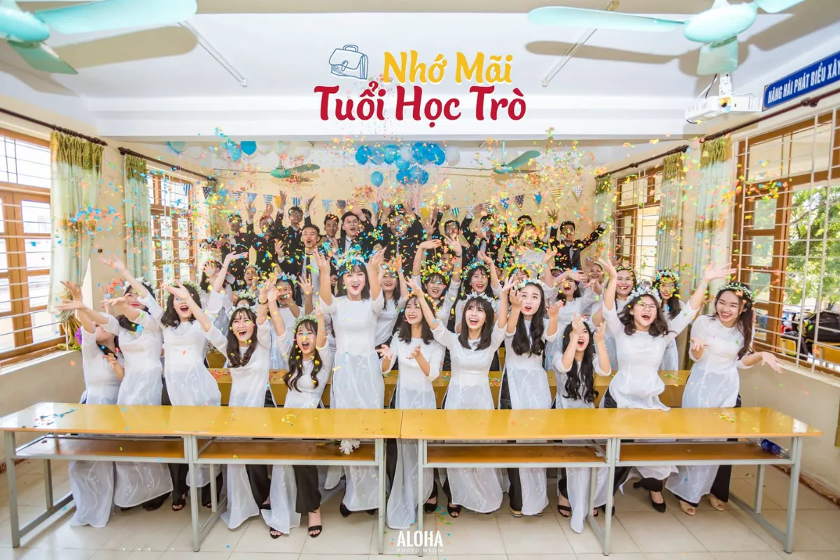 Thời gian lý tưởng để chụp ảnh kỷ yếu đẹp (Nguồn: Aloha Media)