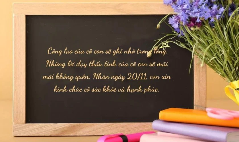 Thiệp điện tử chúc mừng ngày Nhà giáo 20/11