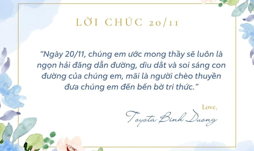 Thiệp điện tử chúc mừng ngày Nhà giáo 20/11