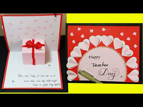 Hình ảnh thiệp handmade độc đáo ngày 20/11