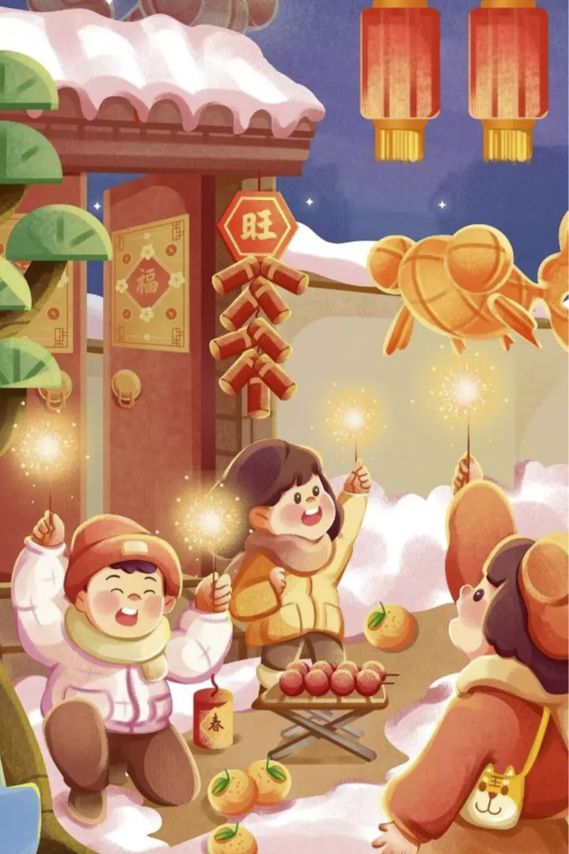 Hinh ảnh vẽ Tết đẹp