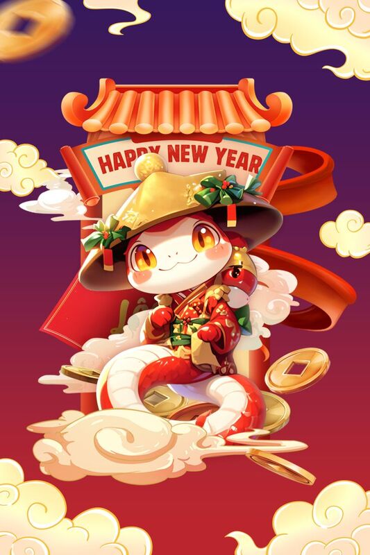 Hình ảnh tết hình nền điện thoại 2025 năm Ất Tỵ 1