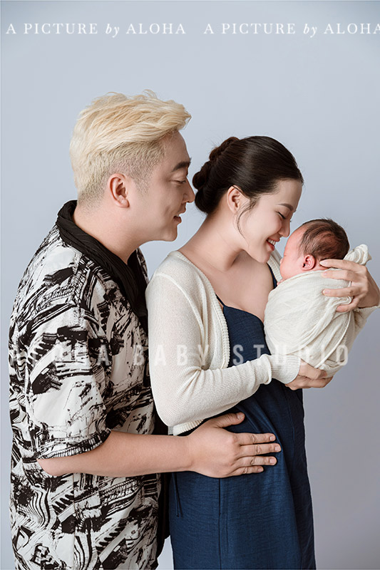 Chụp Ảnh Cho Bé Cùng Gia đình Yanbi và Trang Abby tại Aloha Baby