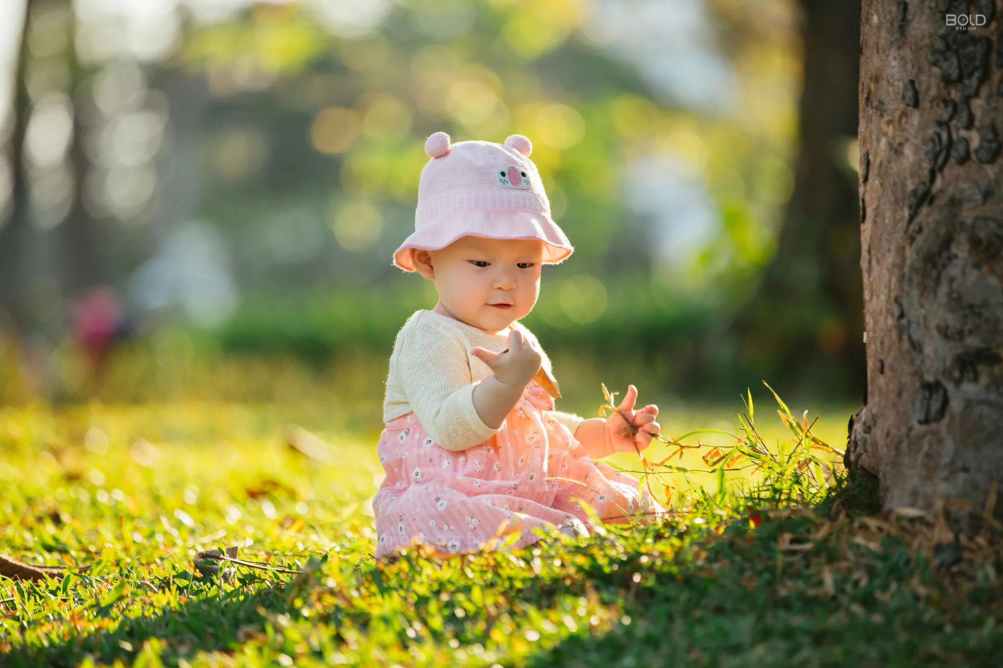 chụp ảnh cho bé tại công viên thống nhất