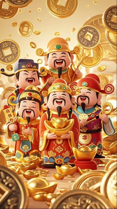 Hình ảnh thần tài để hình nền điện thoại