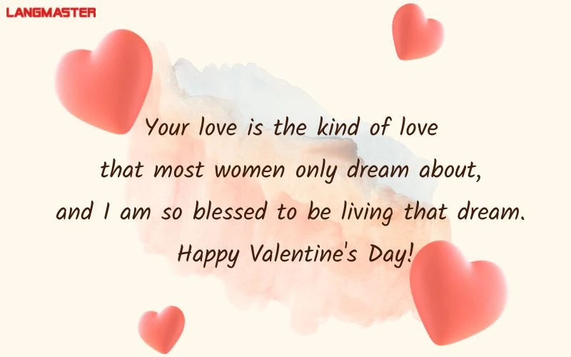 Lời chúc ngày valentine tiếng anh