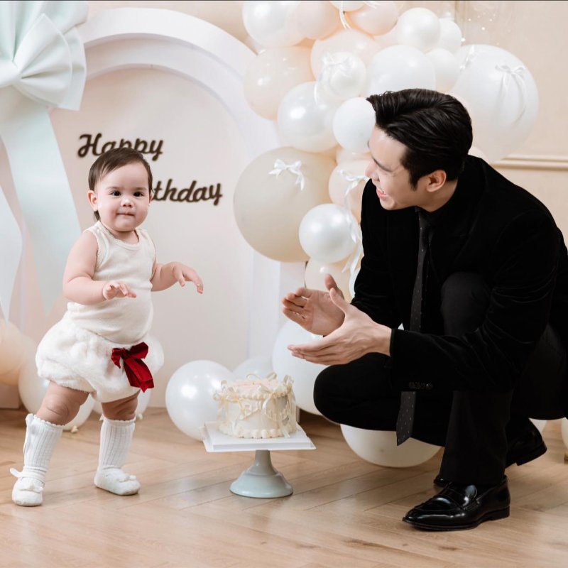 Concept Happy 1st Birthday chụp ảnh cho bé 1 tuổi