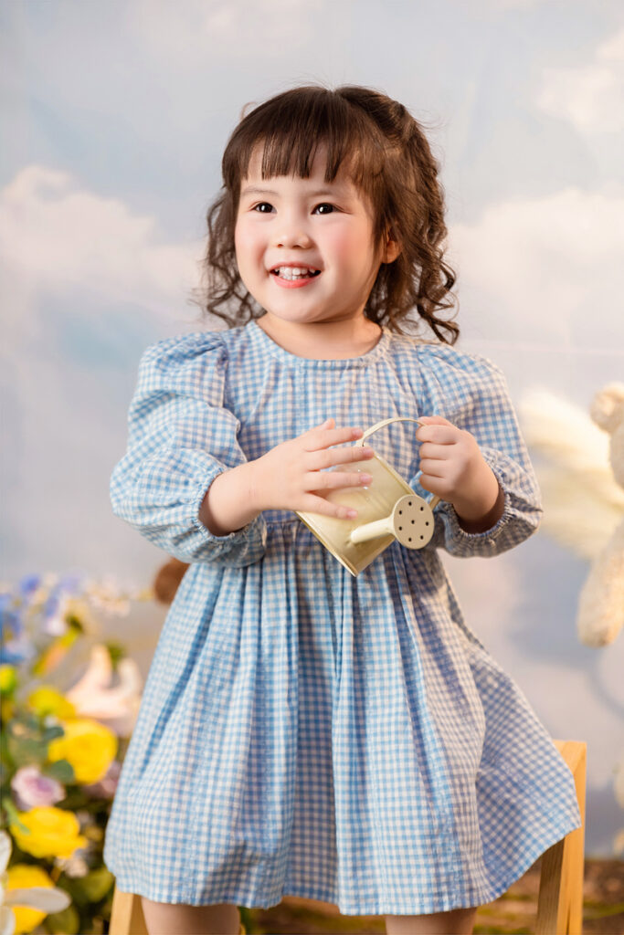 Chụp ảnh cho bé concept Flower Princess