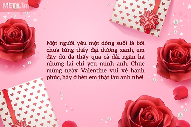 Lời chúc ngày lễ tình nhân tới người yêu