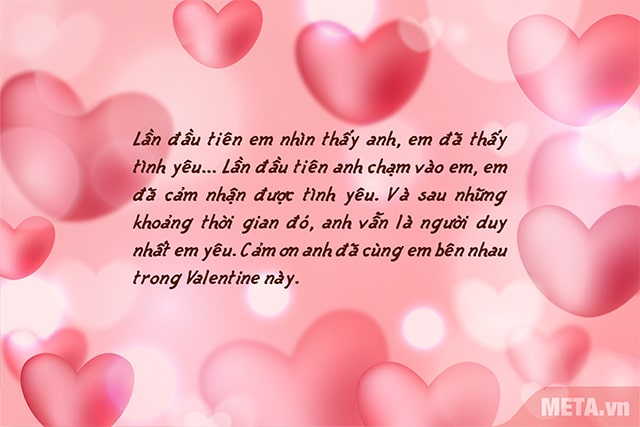 hình ảnh lời chúc ngày valentine tới người yêu