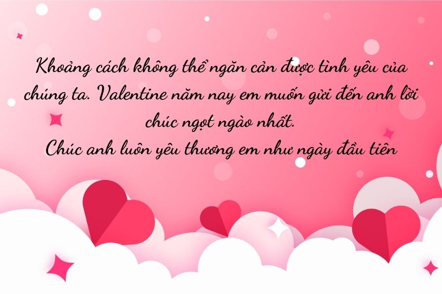Lời chúc ngày lễ tình nhân tới người yêu