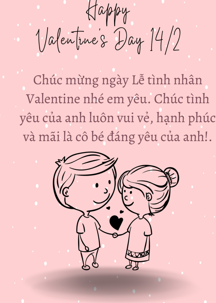 Hình ảnh lời chúc ngày lễ tình nhân tới nửa kia