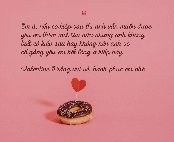 Hình ảnh lời chúc valentine trắng tới bạn gái