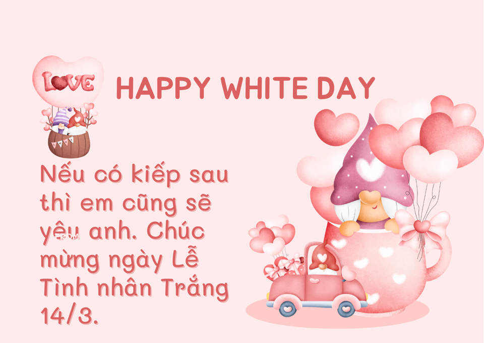Valentine trắng 14/3