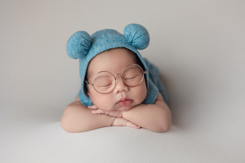 Flying bear concept chụp hình newborn cho bé
