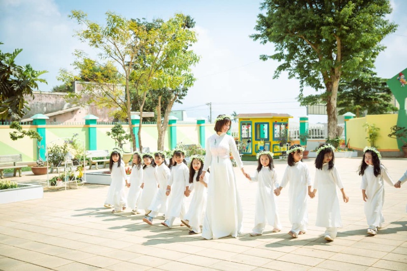 Trang phục đơn giản và thoải mái