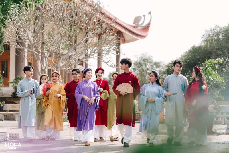 Set đồ chụp kỷ yếu concept Cổ Phục Việt