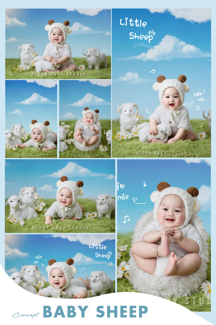 Concept chụp ảnh newborn Space Adventure