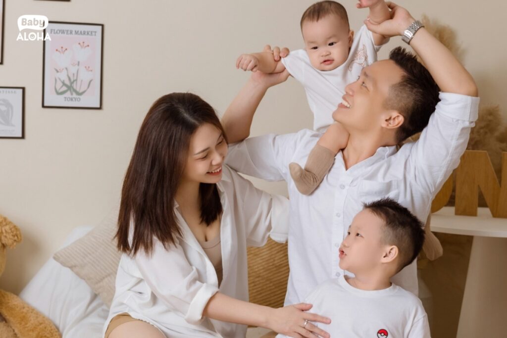 chụp ảnh gia đình 4 người đẹp