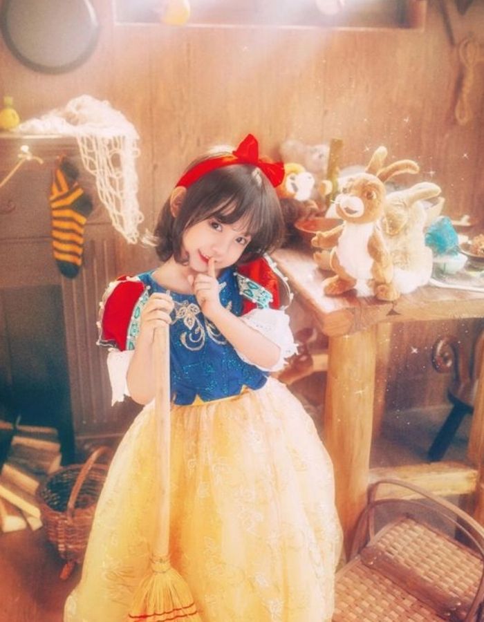 Ảnh kỷ yếu mầm non đẹp với concept cổ tích