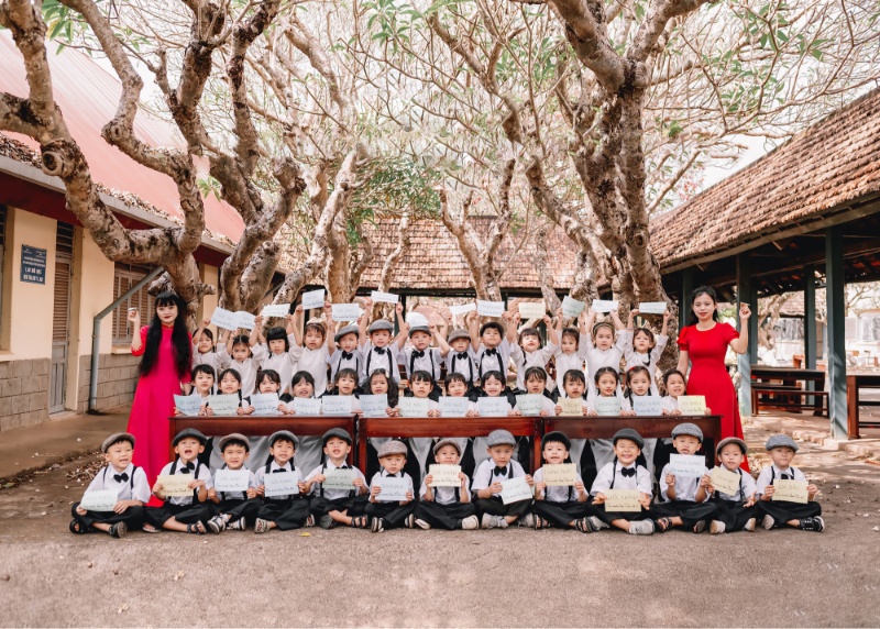 Những lưu ý khi chụp ảnh kỷ yếu mầm non