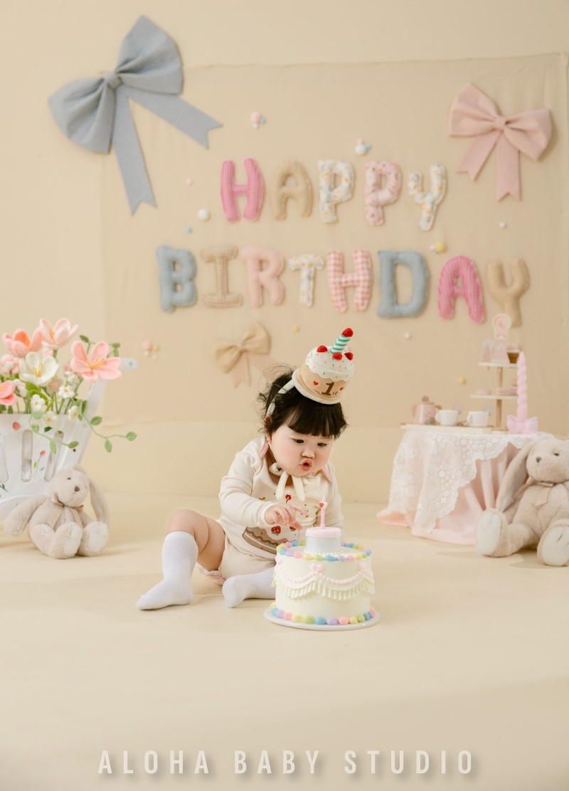 Concept chụp hình thôi nôi bé tại TP Thủ Đức Blossom Day