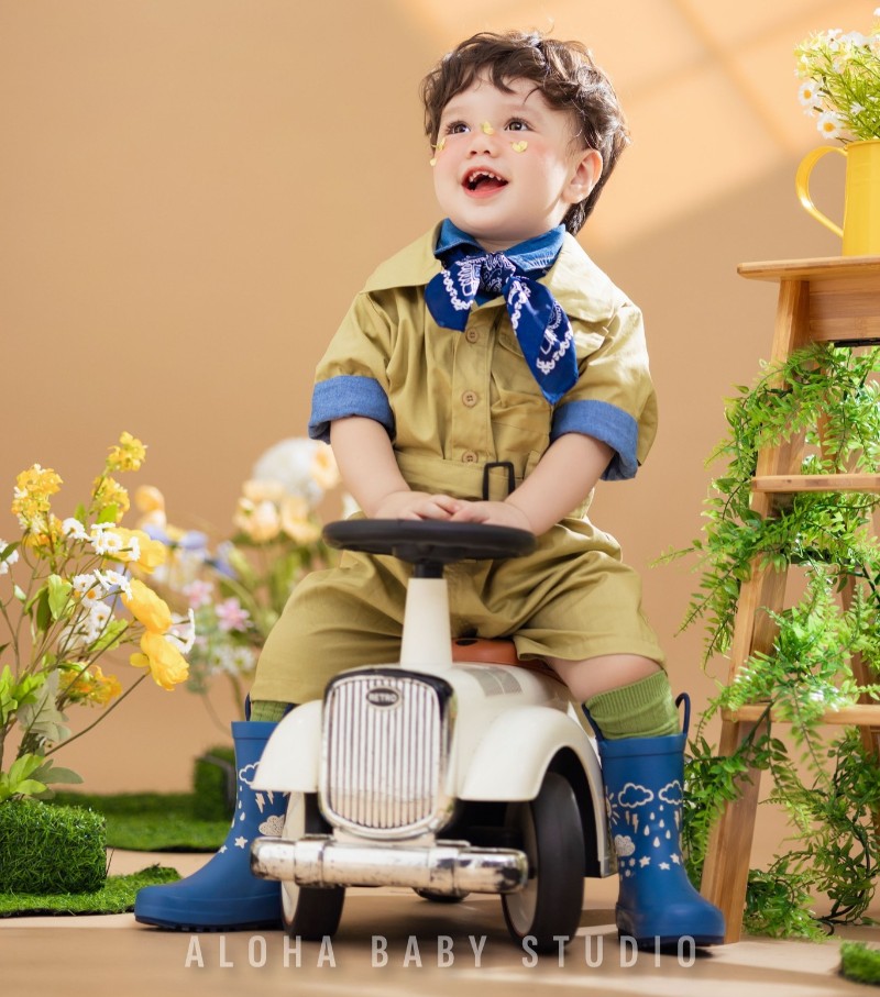 Concept chụp ảnh thôi nôi cho bé tại Thủ Đức Sunny Garden